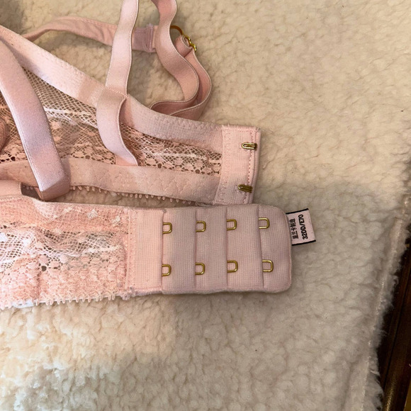 Victoria's Secret Bra Womens 32DD Pink Incredible Lightly Lined Plunge‎ Bra - Picture 5 of 9